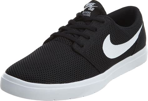 nike sb portmore ultralight weiß waben|Nike SB Portmore II Ultralight Black White Men's .